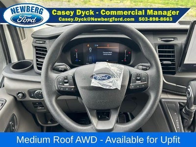 2026 Ford Transit Cargo Van T-350 148" Med Rf 9500 GVWR AWD