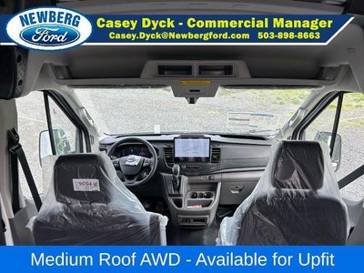 2026 Ford Transit Cargo Van T-350 148" Med Rf 9500 GVWR AWD