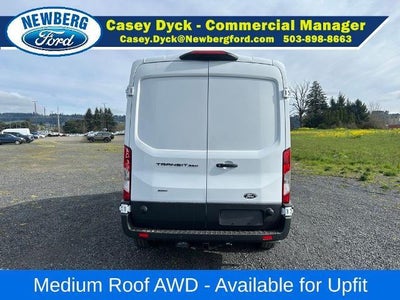 2026 Ford Transit Cargo Van T-350 148" Med Rf 9500 GVWR AWD