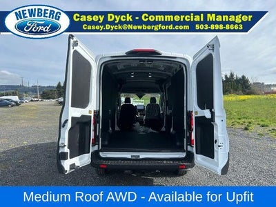 2026 Ford Transit Cargo Van T-350 148" Med Rf 9500 GVWR AWD