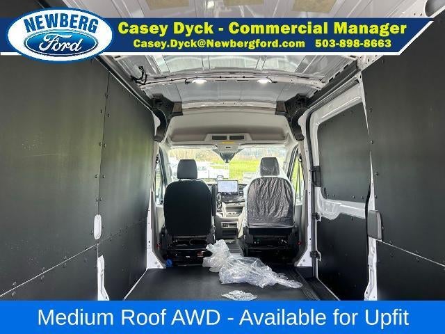 2026 Ford Transit Cargo Van T-350 148" Med Rf 9500 GVWR AWD