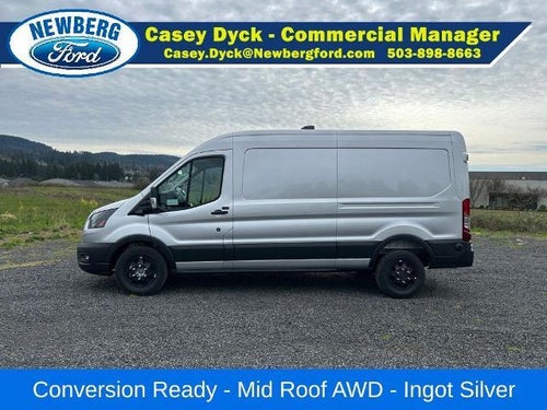 2026 Ford Transit Cargo Van T-350 148" Med Rf 9500 GVWR AWD