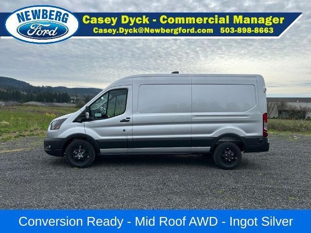 2026 Ford Transit Cargo Van T-350 148" Med Rf 9500 GVWR AWD