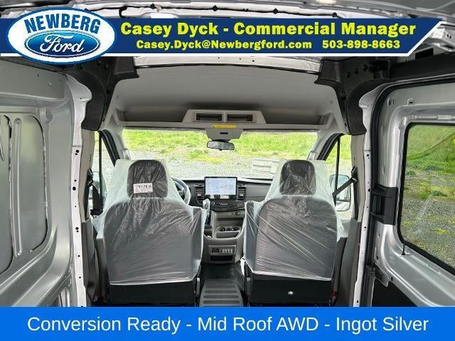2026 Ford Transit Cargo Van T-350 148" Med Rf 9500 GVWR AWD