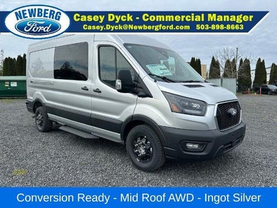 2026 Ford Transit Cargo Van T-350 148" Med Rf 9500 GVWR AWD