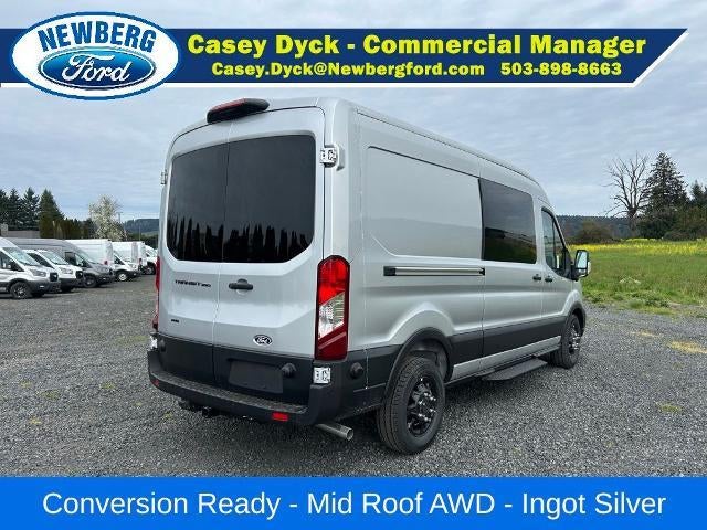 2026 Ford Transit Cargo Van T-350 148" Med Rf 9500 GVWR AWD
