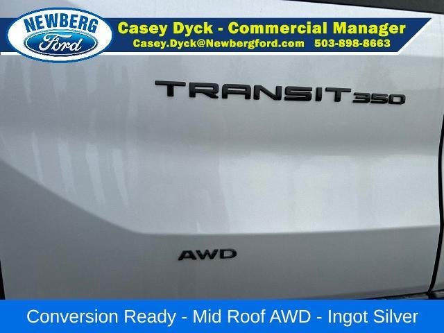 2026 Ford Transit Cargo Van T-350 148" Med Rf 9500 GVWR AWD