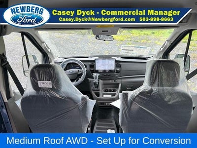 2026 Ford Transit Cargo Van T-350 148" Med Rf 9500 GVWR AWD