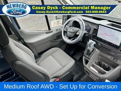 2026 Ford Transit Cargo Van T-350 148" Med Rf 9500 GVWR AWD