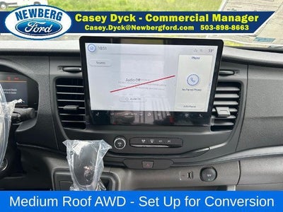 2026 Ford Transit Cargo Van T-350 148" Med Rf 9500 GVWR AWD