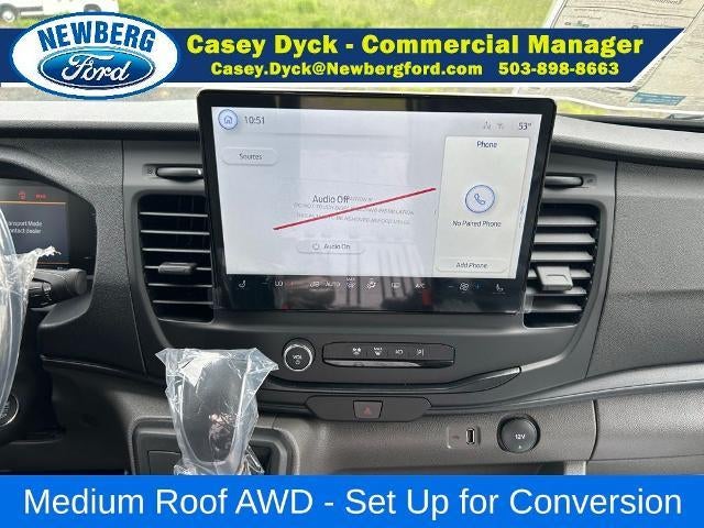 2026 Ford Transit Cargo Van T-350 148" Med Rf 9500 GVWR AWD