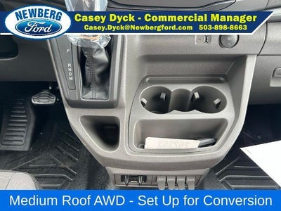2026 Ford Transit Cargo Van T-350 148" Med Rf 9500 GVWR AWD