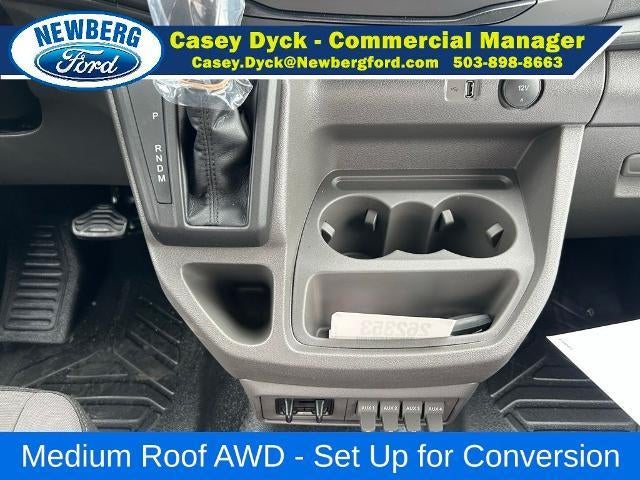 2026 Ford Transit Cargo Van T-350 148" Med Rf 9500 GVWR AWD