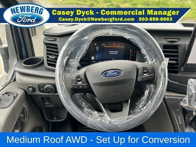 2026 Ford Transit Cargo Van T-350 148" Med Rf 9500 GVWR AWD
