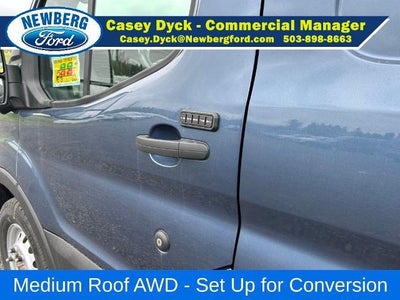 2026 Ford Transit Cargo Van T-350 148" Med Rf 9500 GVWR AWD