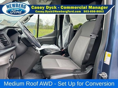2026 Ford Transit Cargo Van T-350 148" Med Rf 9500 GVWR AWD