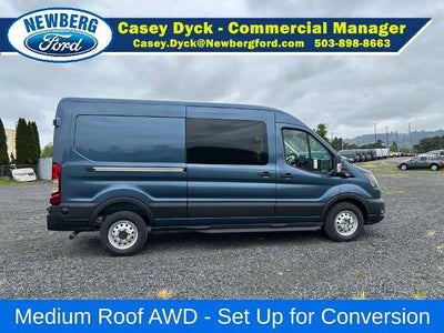 2026 Ford Transit Cargo Van T-350 148" Med Rf 9500 GVWR AWD