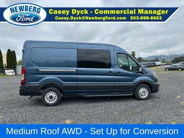 2026 Ford Transit Cargo Van T-350 148" Med Rf 9500 GVWR AWD