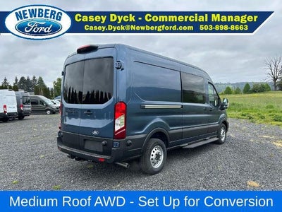 2026 Ford Transit Cargo Van T-350 148" Med Rf 9500 GVWR AWD