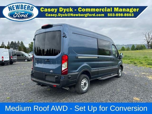2026 Ford Transit Cargo Van T-350 148" Med Rf 9500 GVWR AWD