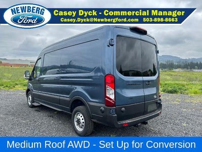 2026 Ford Transit Cargo Van T-350 148" Med Rf 9500 GVWR AWD