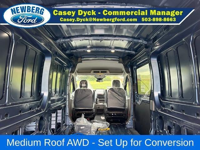 2026 Ford Transit Cargo Van T-350 148" Med Rf 9500 GVWR AWD
