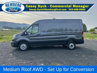 2026 Ford Transit Cargo Van T-350 148" Med Rf 9500 GVWR AWD