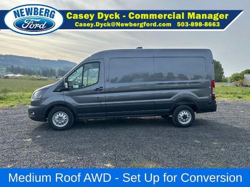 2026 Ford Transit Cargo Van T-350 148" Med Rf 9500 GVWR AWD
