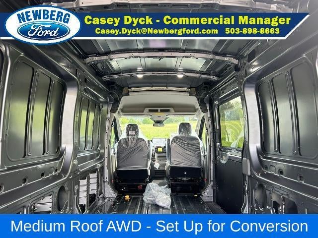 2026 Ford Transit Cargo Van T-350 148" Med Rf 9500 GVWR AWD