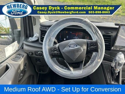 2026 Ford Transit Cargo Van T-350 148" Med Rf 9500 GVWR AWD