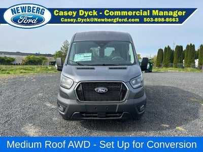 2026 Ford Transit Cargo Van T-350 148" Med Rf 9500 GVWR AWD