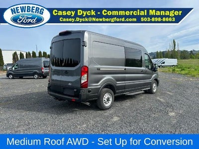 2026 Ford Transit Cargo Van T-350 148" Med Rf 9500 GVWR AWD