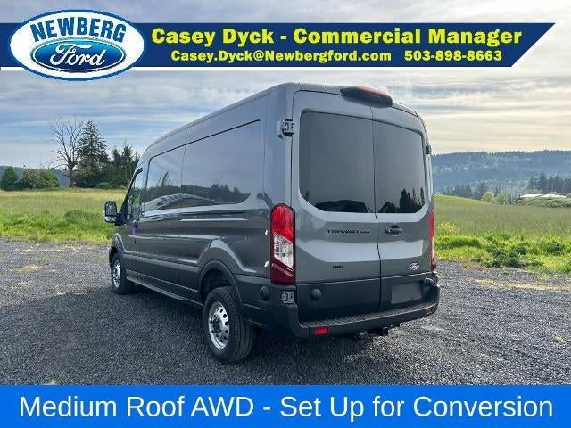 2026 Ford Transit Cargo Van T-350 148" Med Rf 9500 GVWR AWD