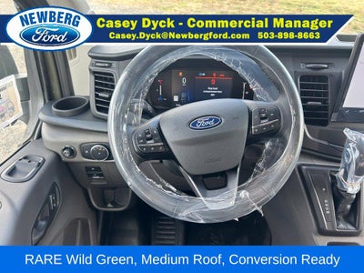 2027 Ford Transit Cargo Van T-350 148" Med Rf 9500 GVWR AWD