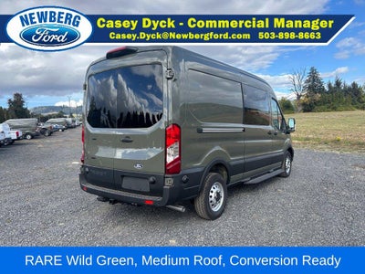 2027 Ford Transit Cargo Van T-350 148" Med Rf 9500 GVWR AWD