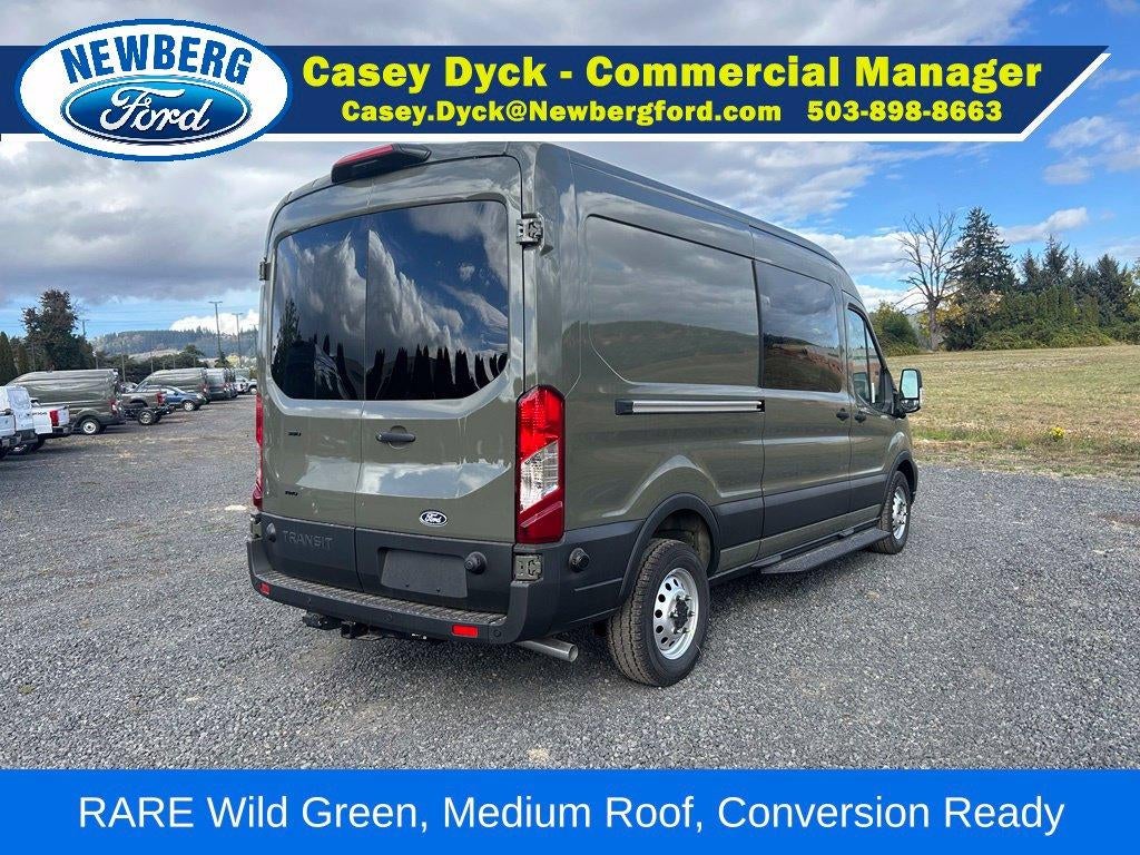 2027 Ford Transit Cargo Van T-350 148" Med Rf 9500 GVWR AWD