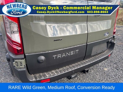 2027 Ford Transit Cargo Van T-350 148" Med Rf 9500 GVWR AWD