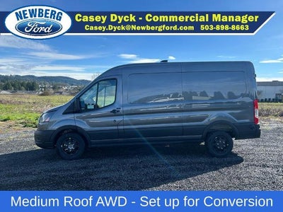 2026 Ford Transit Cargo Van T-350 148" Med Rf 9500 GVWR AWD