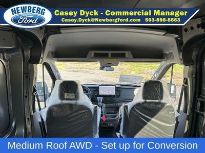 2026 Ford Transit Cargo Van T-350 148" Med Rf 9500 GVWR AWD