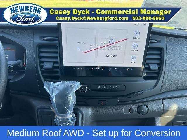 2026 Ford Transit Cargo Van T-350 148" Med Rf 9500 GVWR AWD