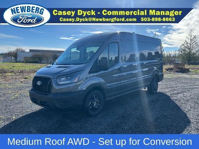 2026 Ford Transit Cargo Van T-350 148" Med Rf 9500 GVWR AWD