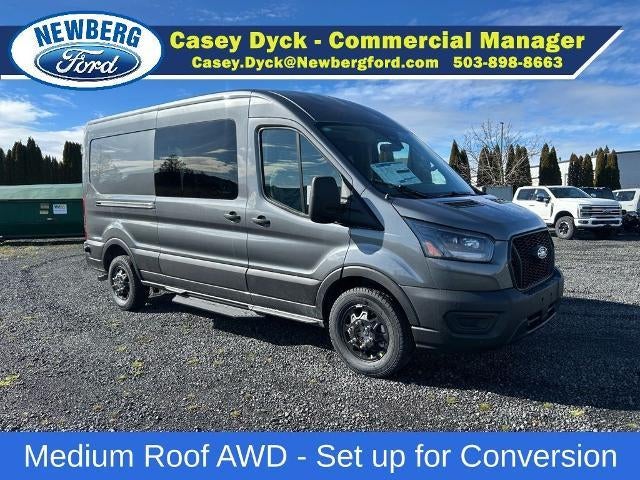 2026 Ford Transit Cargo Van T-350 148" Med Rf 9500 GVWR AWD