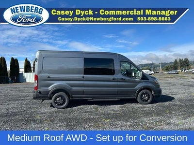 2026 Ford Transit Cargo Van T-350 148" Med Rf 9500 GVWR AWD