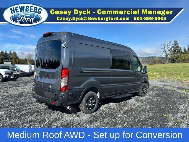 2026 Ford Transit Cargo Van T-350 148" Med Rf 9500 GVWR AWD