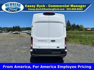 2025 Ford Transit Cargo Van T-350 148" Hi Rf 9500 GVWR AWD