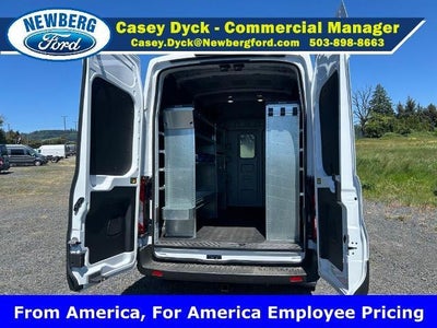 2025 Ford Transit Cargo Van T-350 148" Hi Rf 9500 GVWR AWD