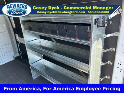 2025 Ford Transit Cargo Van T-350 148" Hi Rf 9500 GVWR AWD