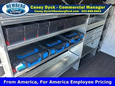 2025 Ford Transit Cargo Van T-350 148" Hi Rf 9500 GVWR AWD