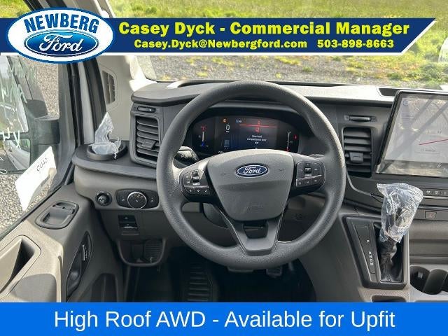 2026 Ford Transit Cargo Van T-350 148" Hi Rf 9500 GVWR AWD