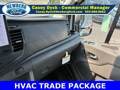2025 Ford Transit Cargo Van T-350 148" Hi Rf 9500 GVWR AWD